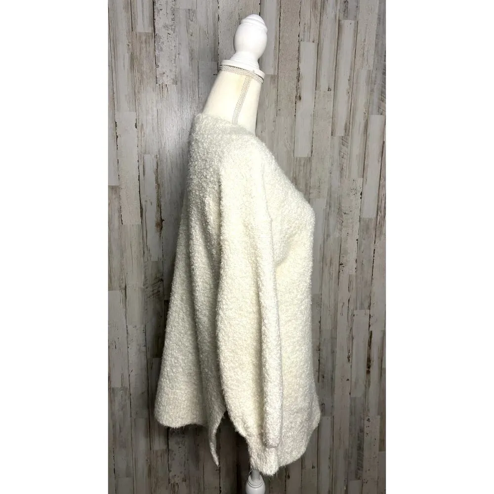 Anthropologie Pilcro Women's XS Ivory V-Neck Tunic Sweater Casual‎ - Image 4