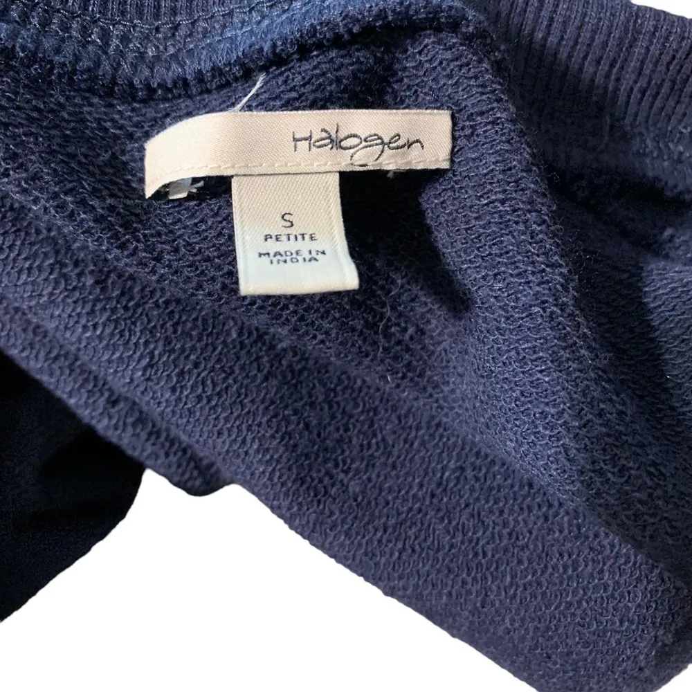 Halogen NORDSTROM  Cream Cloud Two Toned Sweatshirt - Small - Image 6