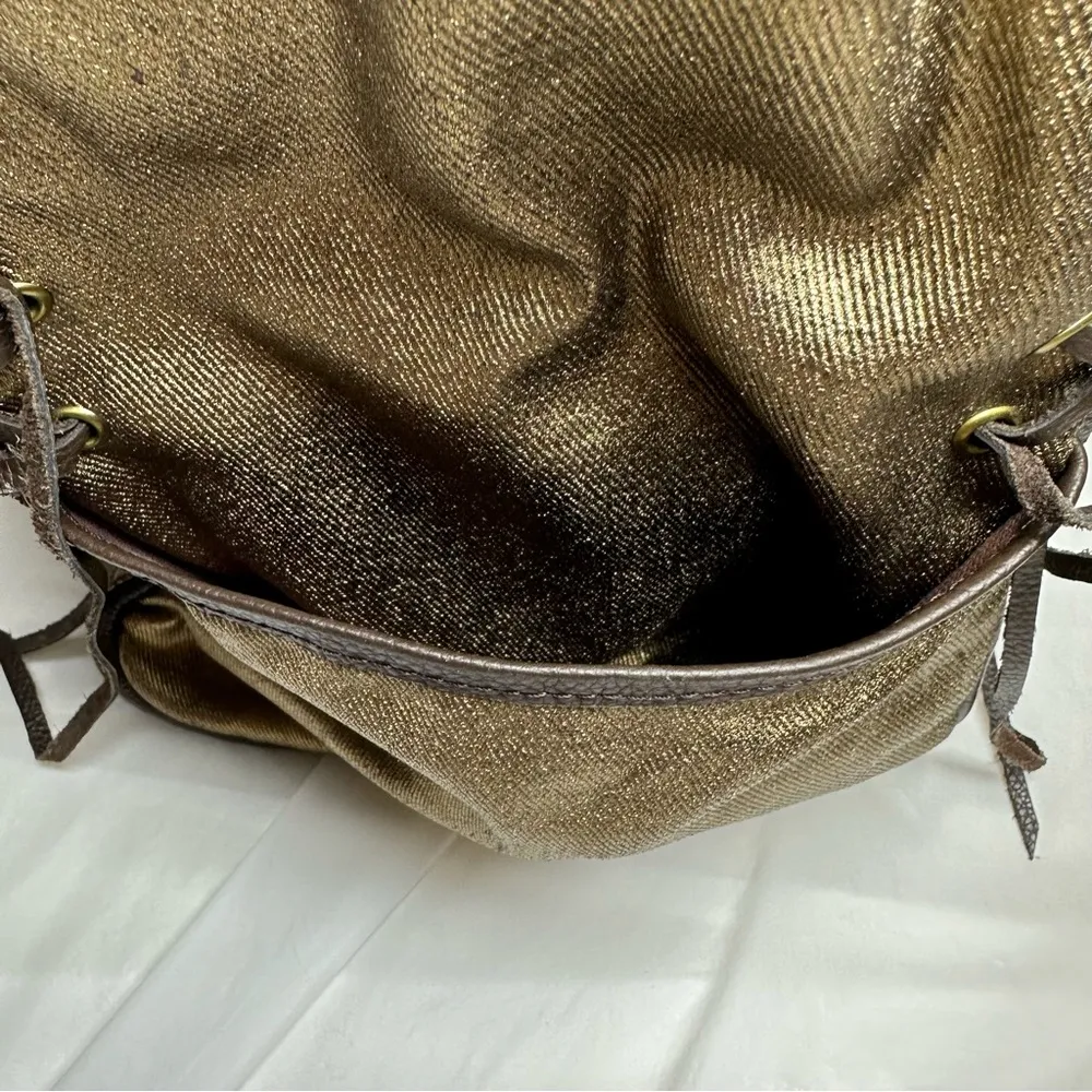 GoGo Voyage Metallic bronze/gold travel tote - Image 15