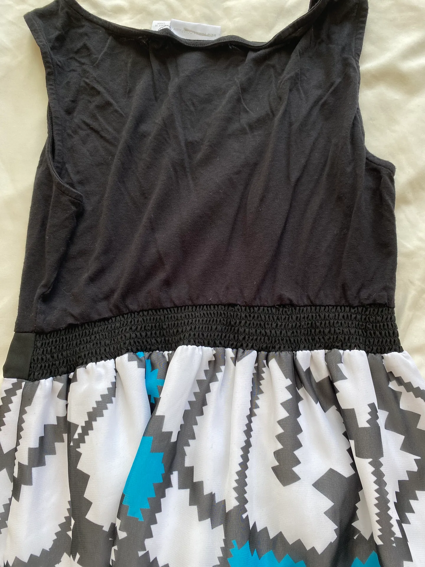 New York And Company  Fit and Flare dress size S  - Image 7