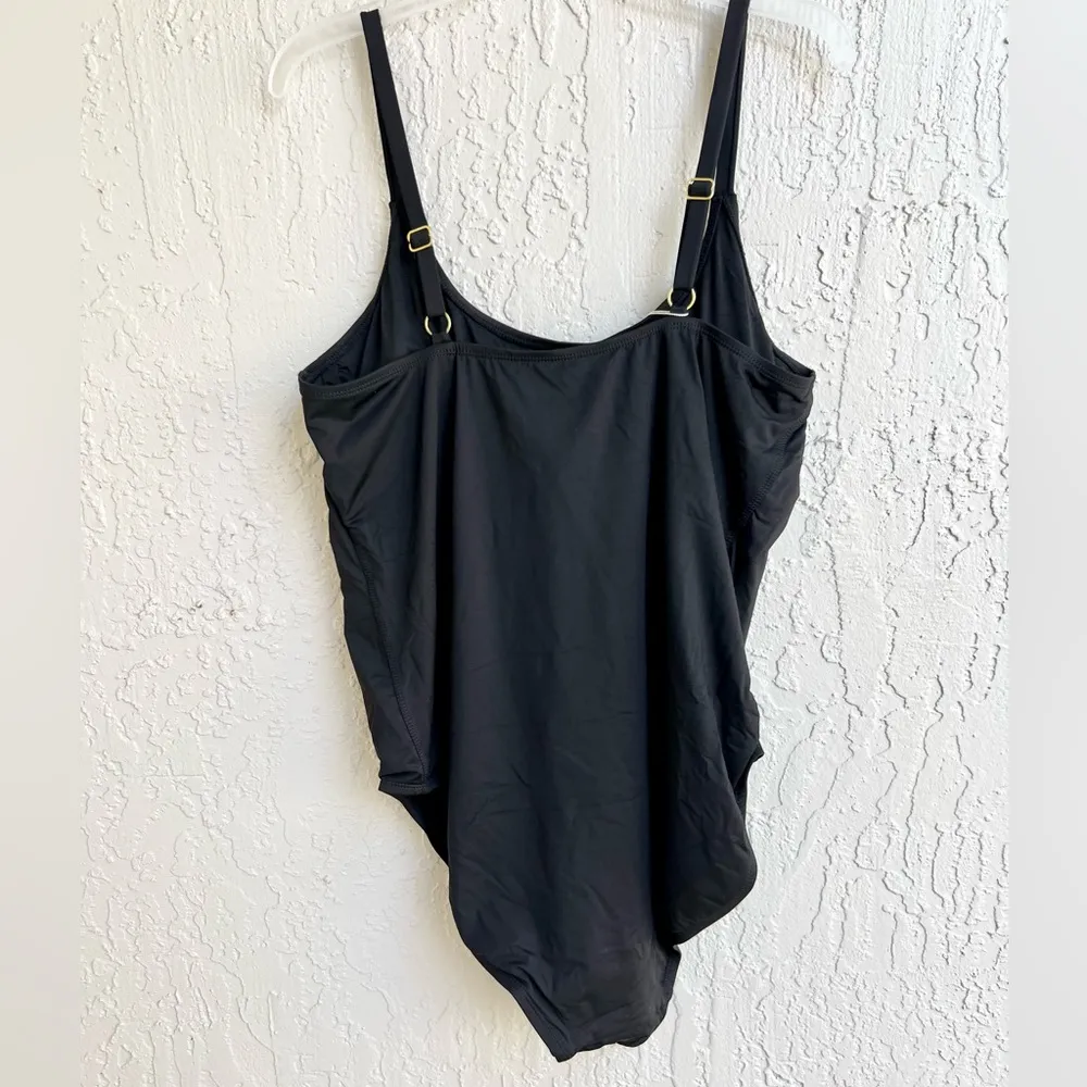 Andie swim Amalfi one piece swimsuit black XXXL new with tags - Image 7