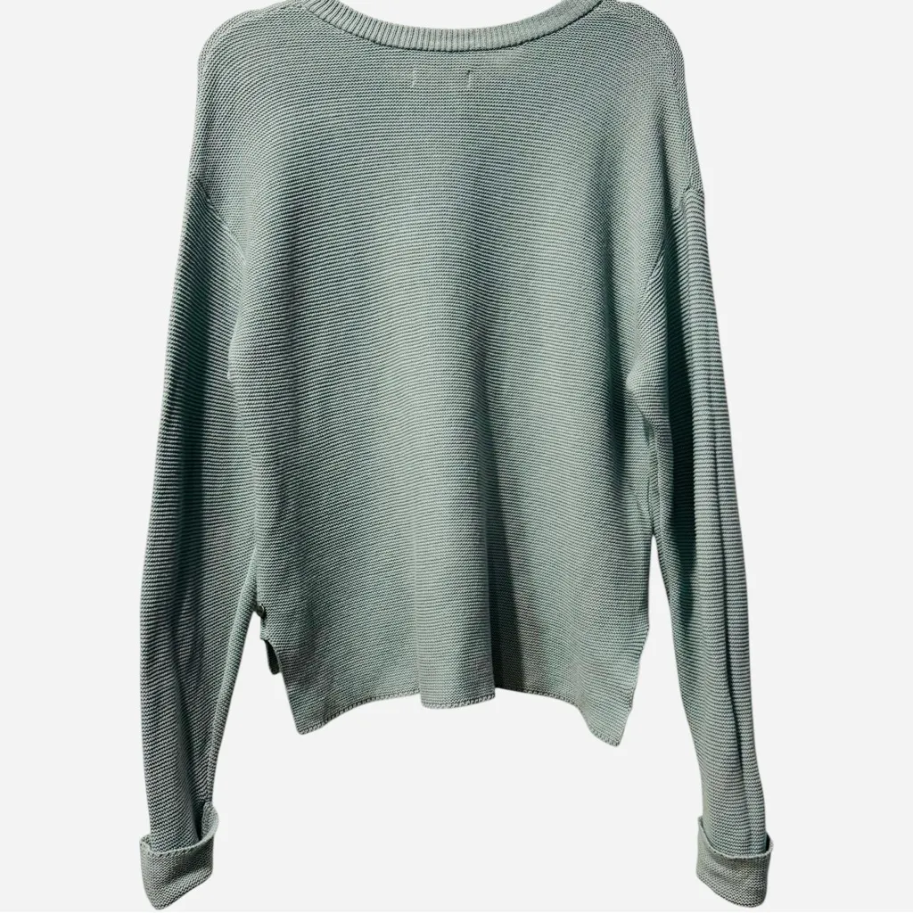 The Normal Brand Helen Henley Wide Leg Pants Thermal Sweater Set Sea Blue XS / S - Image 6