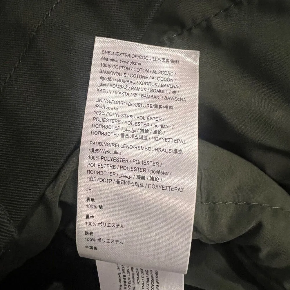 DESIGUAL Womens Lena Hooded Mid Length Parka Jacket Ethnic Embroidered Size 6 US - Image 13