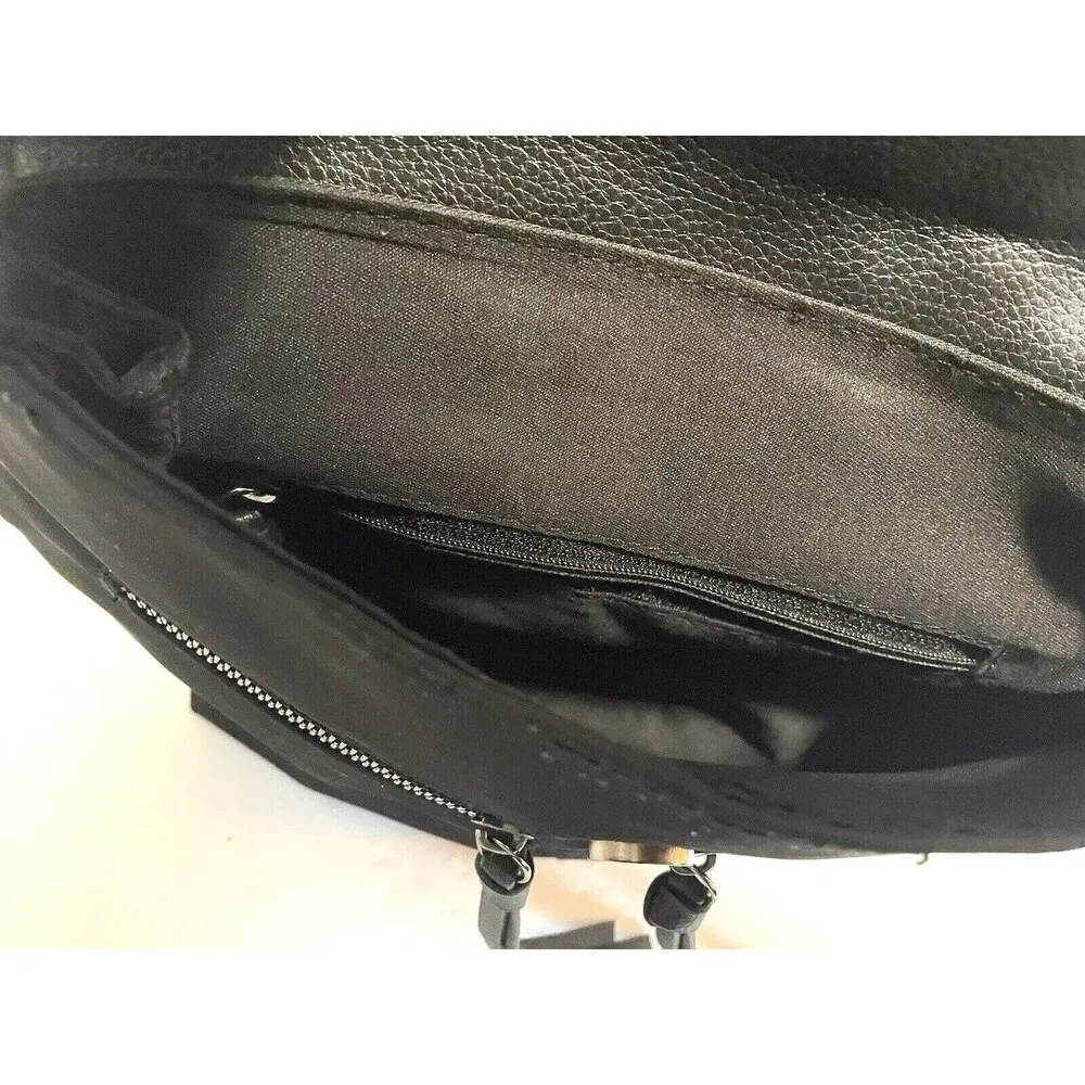 Botkier New York  Trigger Nylon Small Black Backpack Top Handle Bag - Image 3
