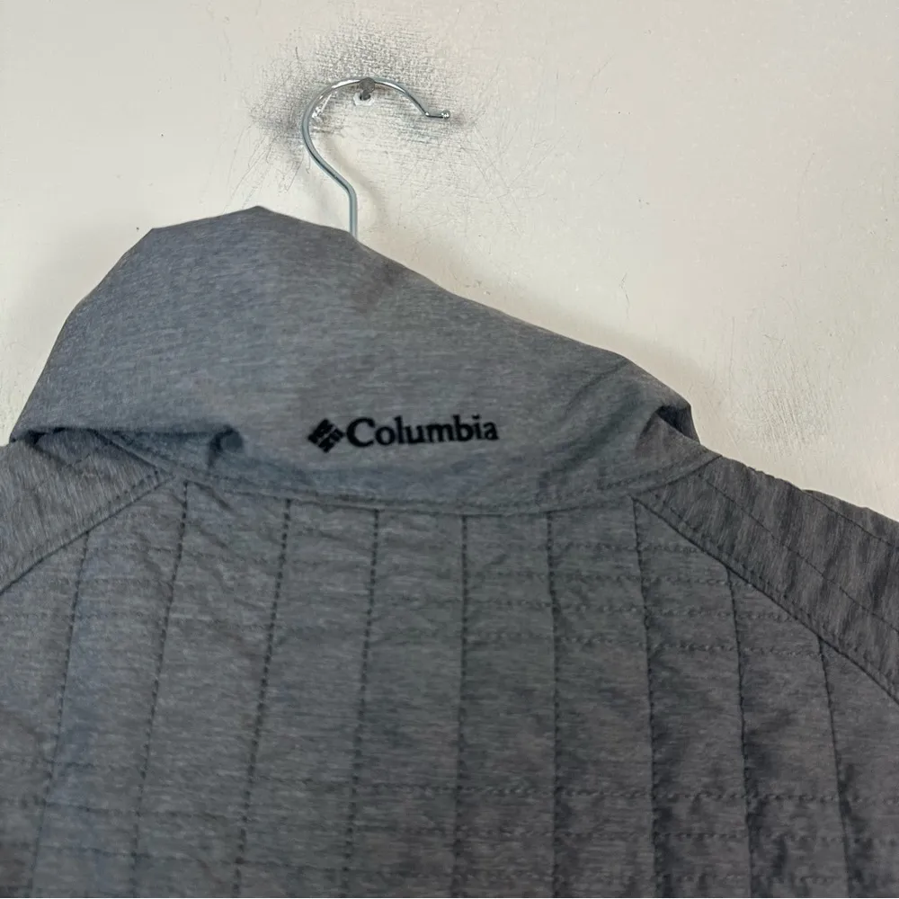 Columbia | Interchange Zip-in Compatible Lightly Insulated Vest Gray Size Small - Image 7
