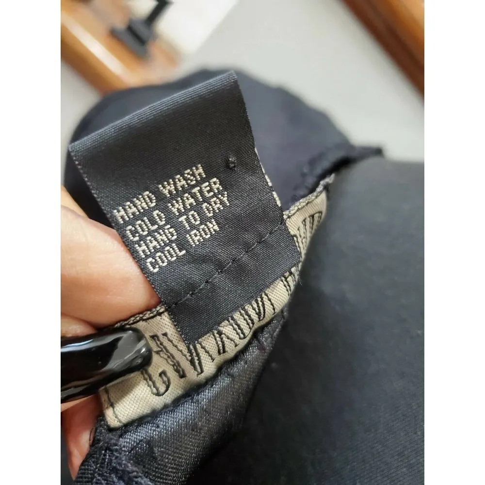 VTG Canyon Road Black Polyester Sleeveless Scoop Neck Knee Length Dress Size L Size L - Image 9