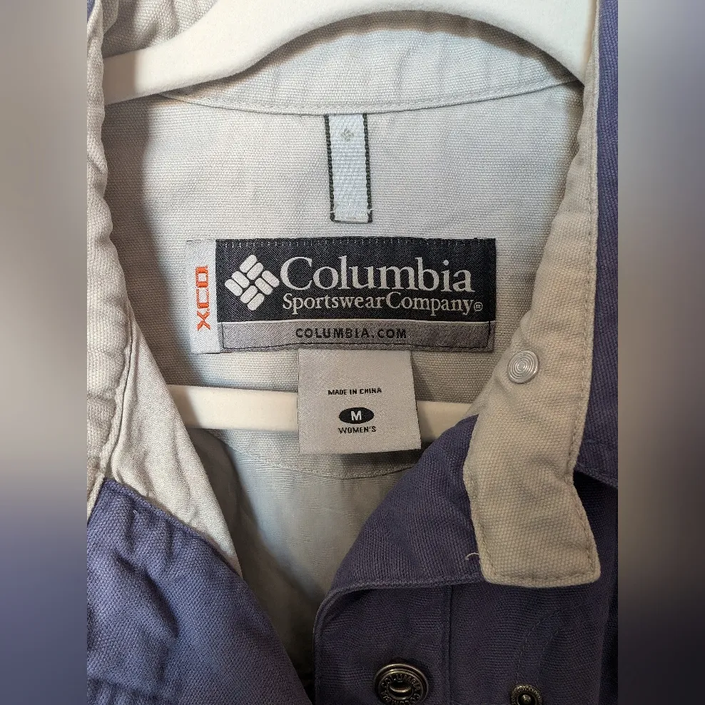 Columbia XCO Lightweight Jacket Women's Medium Light Purple/Cream - Image 3