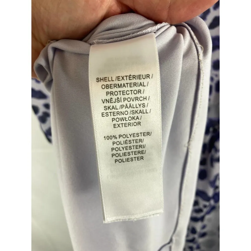 Adriana Papell watercolor leopard twist dress 8 - Image 6