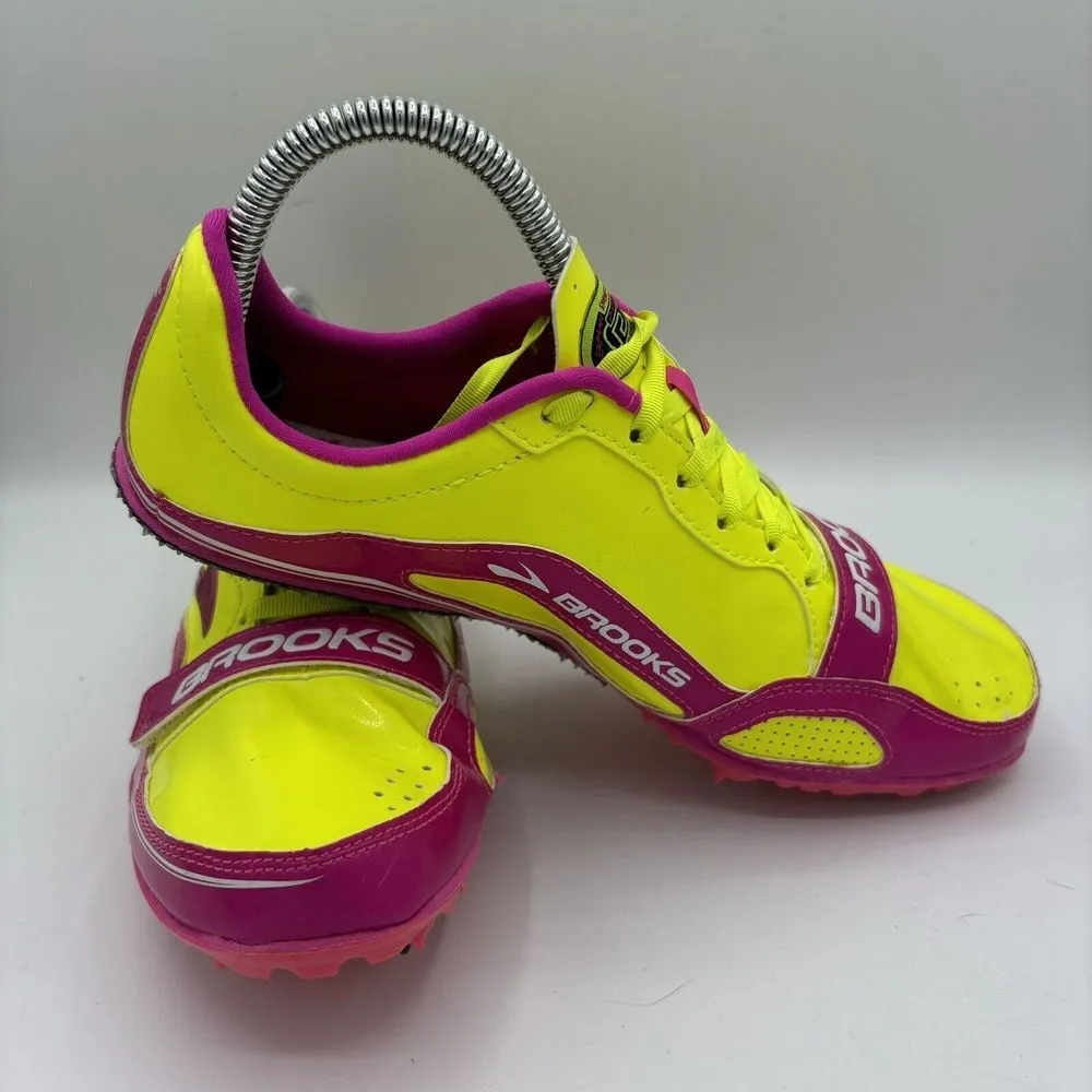 BROOKS Womens 8.5 B Sprint Spikes Track Shoes 11:38 PR Series (1201301B877) - Image 6