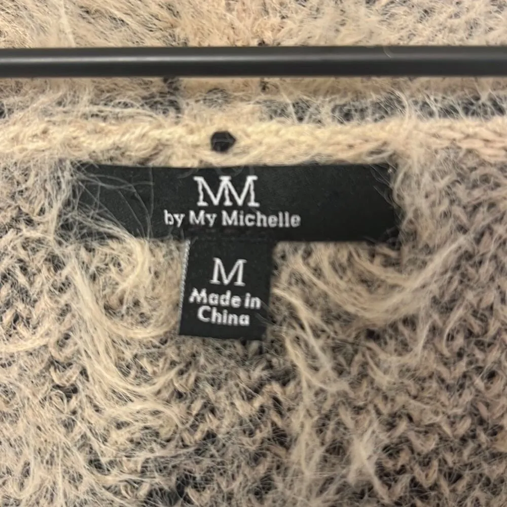 Womens Aztec Duster Cardigan Medium / Large Southwestern Long Sleeve Multicolor - Image 6