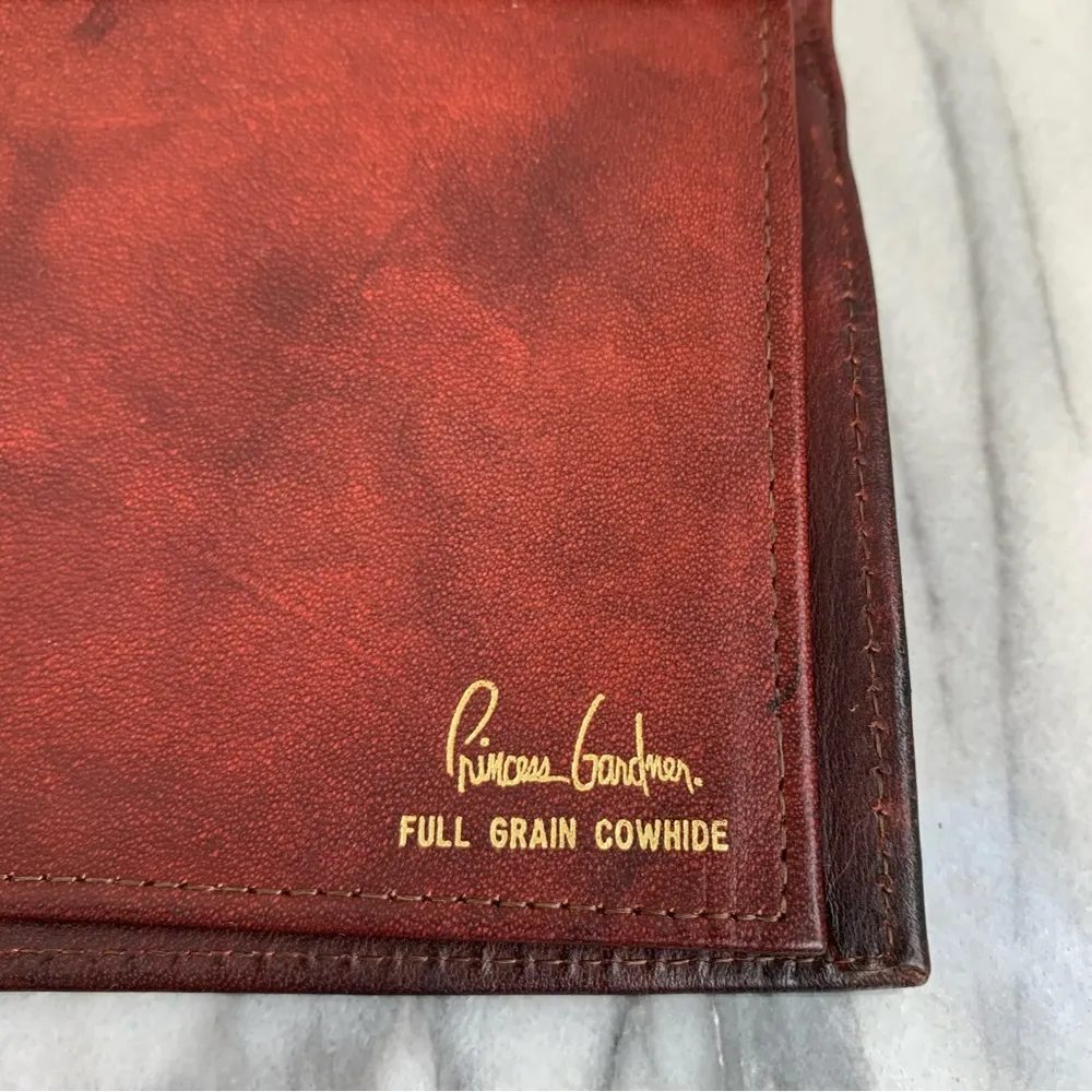 VTG Princess Gardner | Leather Wallet Red - Image 7