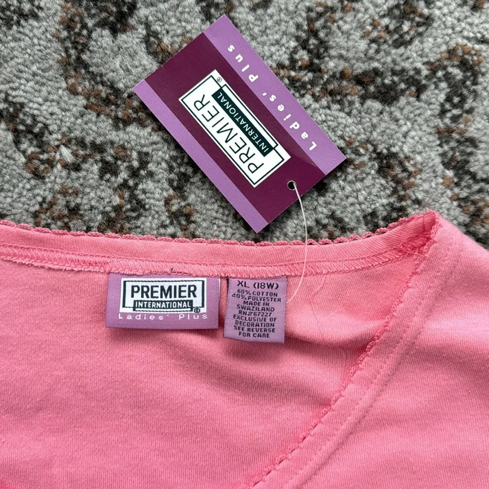 Vintage Premier International Two Piece Embroidered T - Image 3