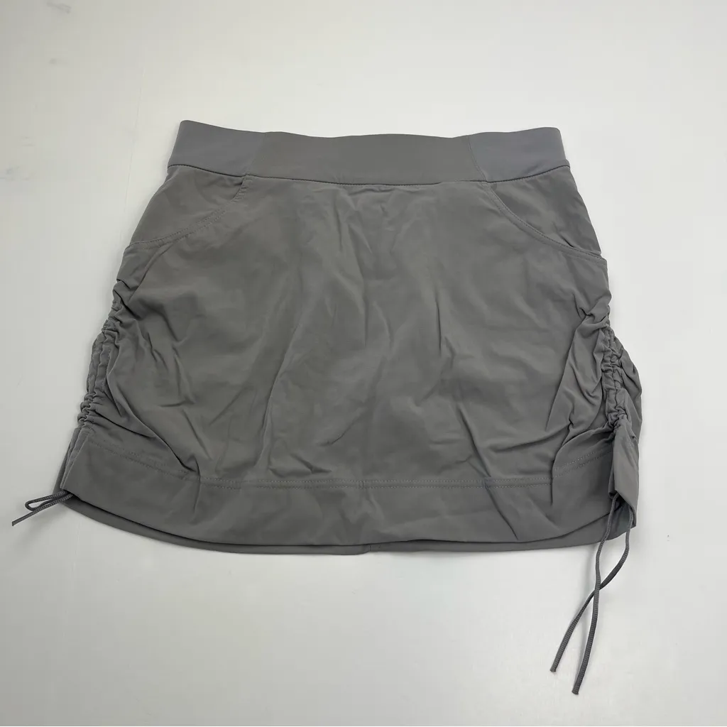 Columbia Women's Anytime Casual Skort Skirt Light Gray Grey Size Medium‎ Outdoor - Image 3