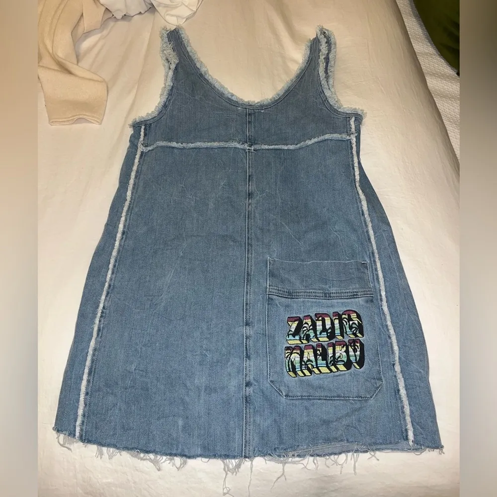 Zadig & Voltaire Denim Mini Dress - Image 2