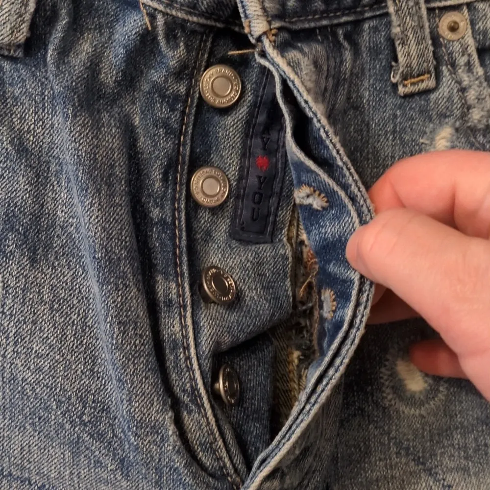 Lucky Brand A-line Vintage Shorts With Smiley Size 2/26 - Image 3