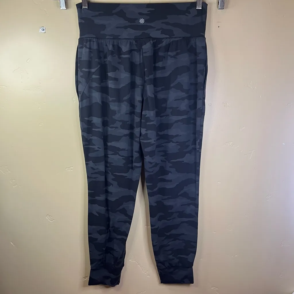 Athleta Womens Salutation Camo Joggers Size Large Activewear Streetwear - Image 8