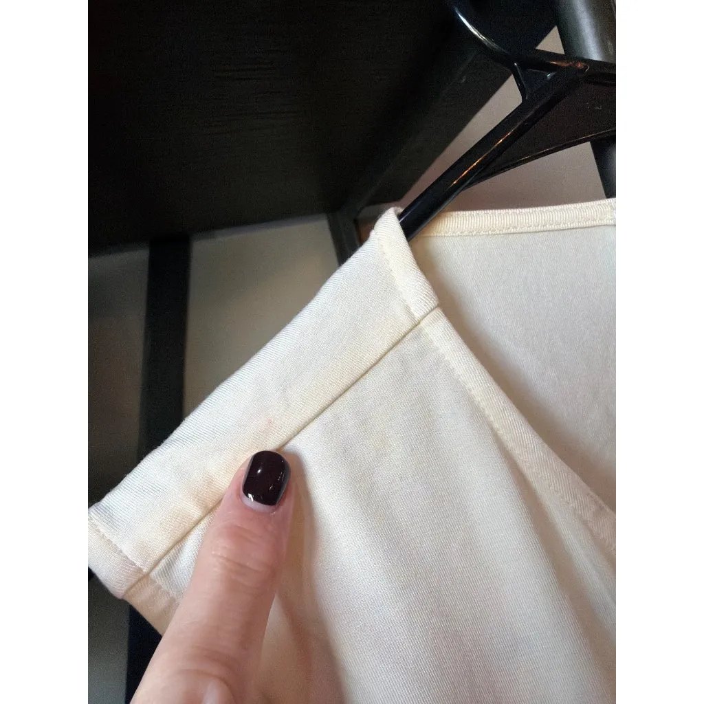 Ronny Kobo Kimia Cut Out Maxi Dress Amber & Eggshell Womens Size Medium Orange - Image 9