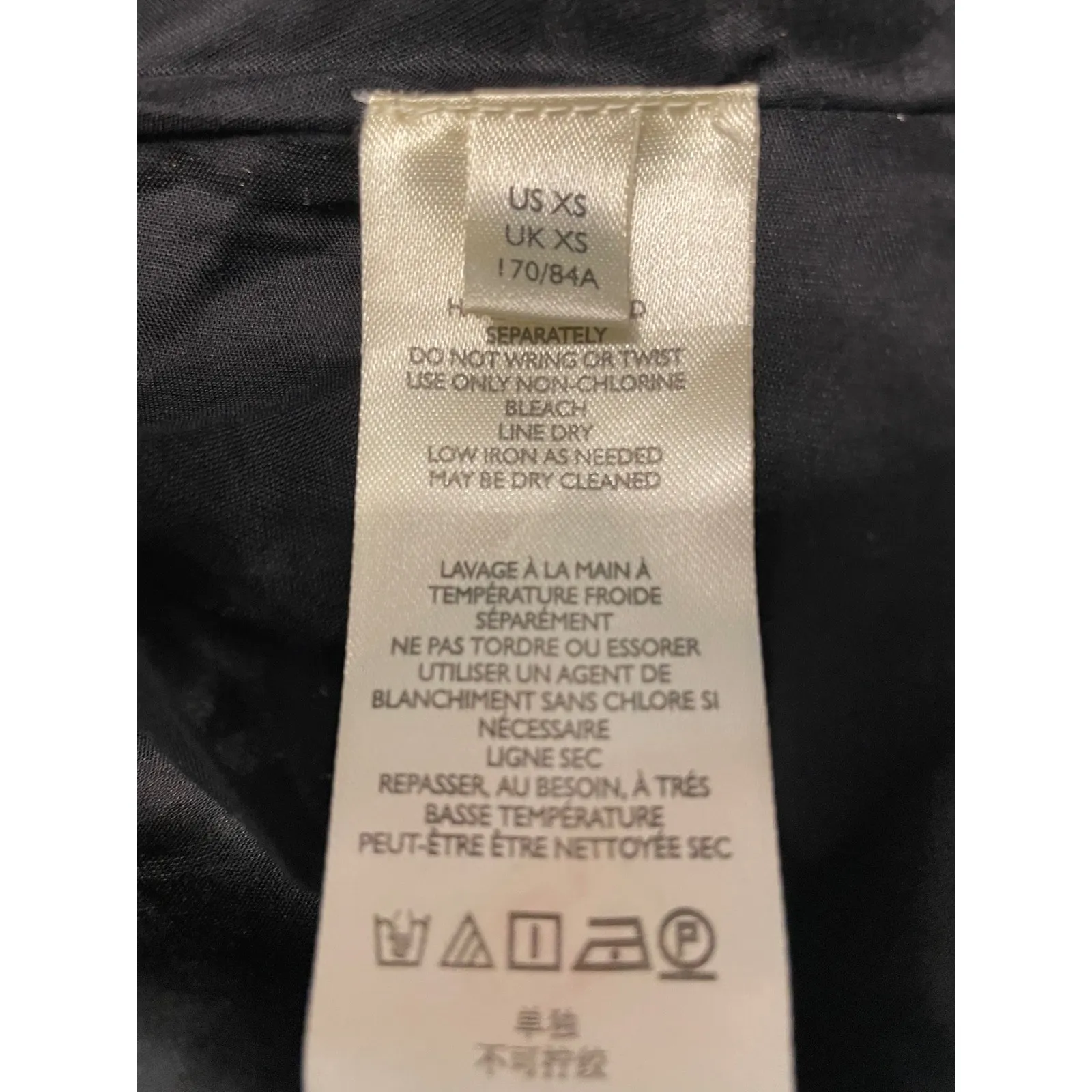 Maeve by Anthropologie Black White Aztec Print Tiered Tassel Dress XSmall Size XS - Image 4