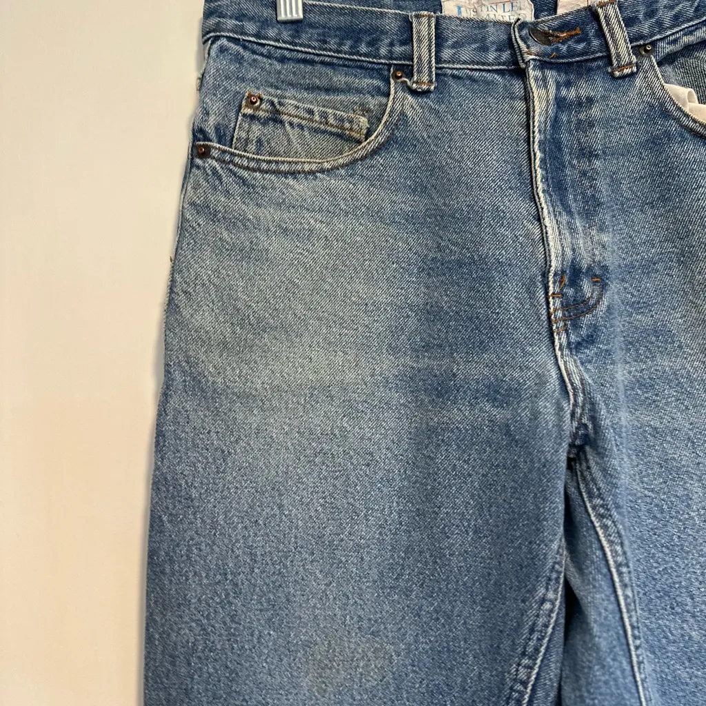 Vintage 80's 31x30 Justin Lee Ltd Stone Washed Relaxed Fit Cotton Mom Jeans. - Image 10