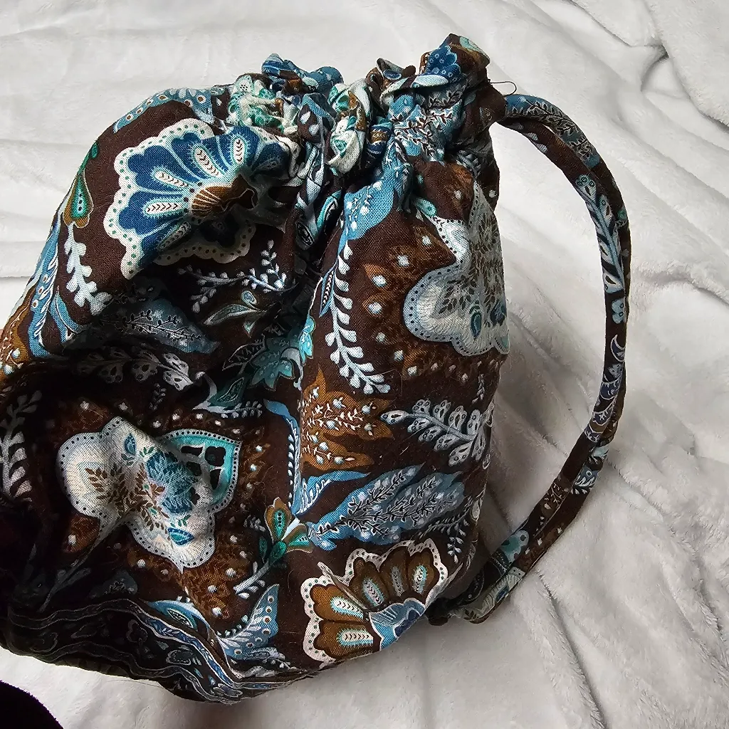 Vera Bradley  Winter 2006 Java Blue Ditty Bag - Image 3