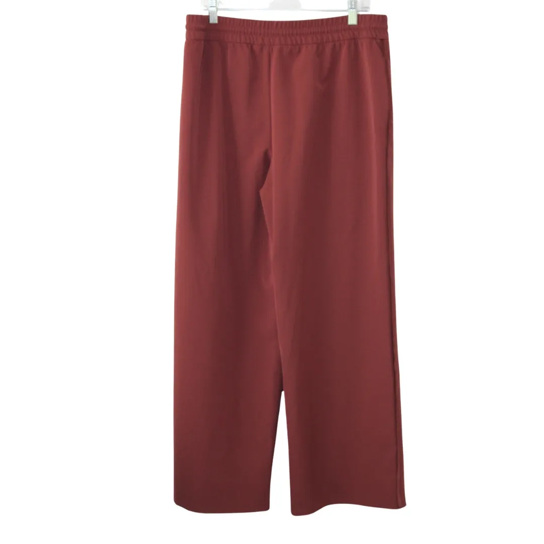Athleta  High Rise Relaxed‎ Pants in Cherrywood Red Large women's joggers SZ L - Image 2