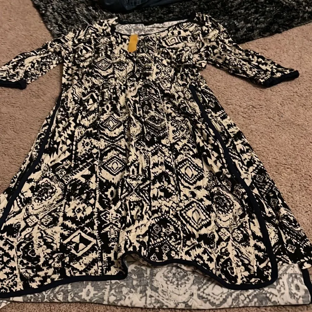 Thml small black and white dress - Image 3