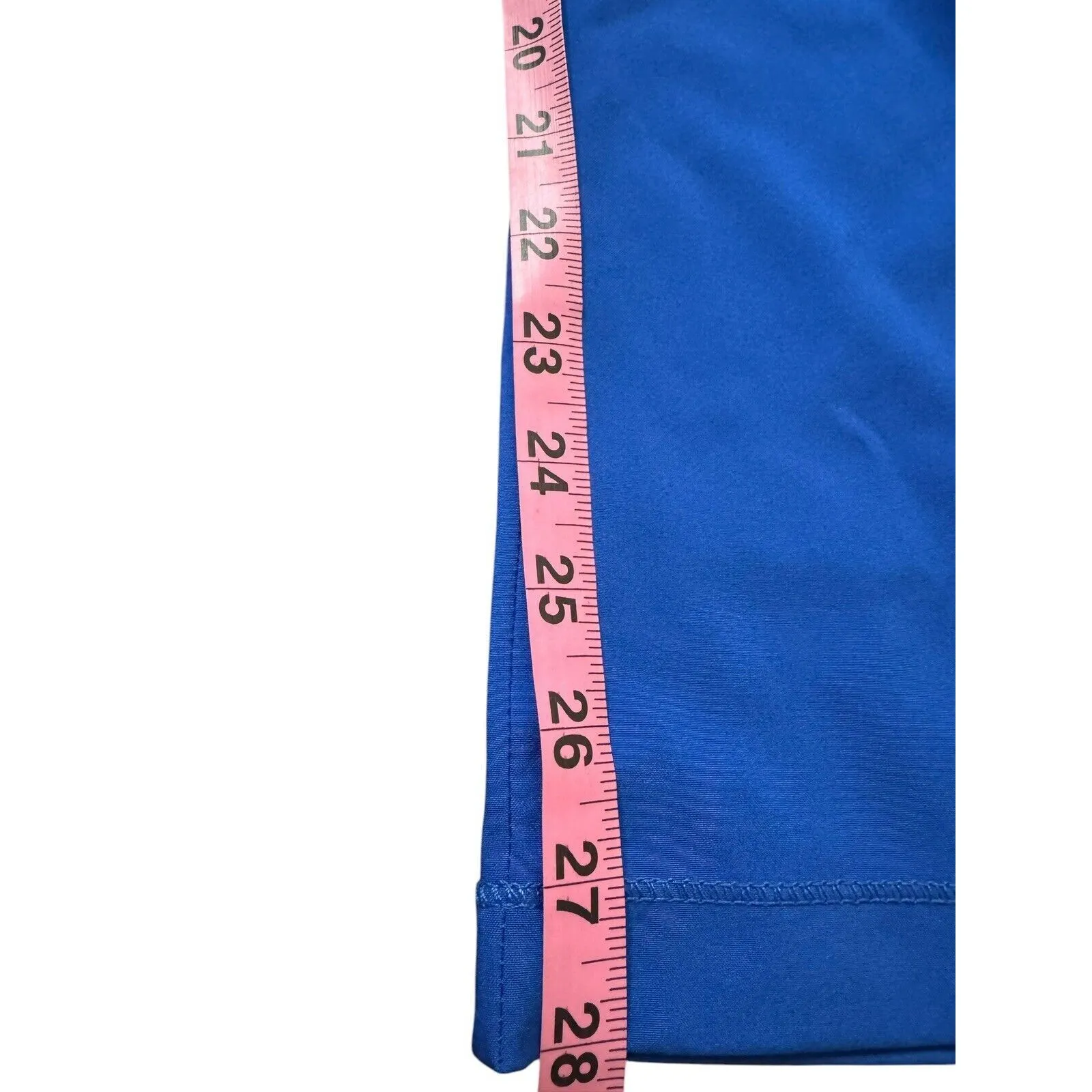 NWT Cherokee Women Mid Rise Tapered Leg Pant Petite Size XL CK065AP RYPS Royal - Image 9