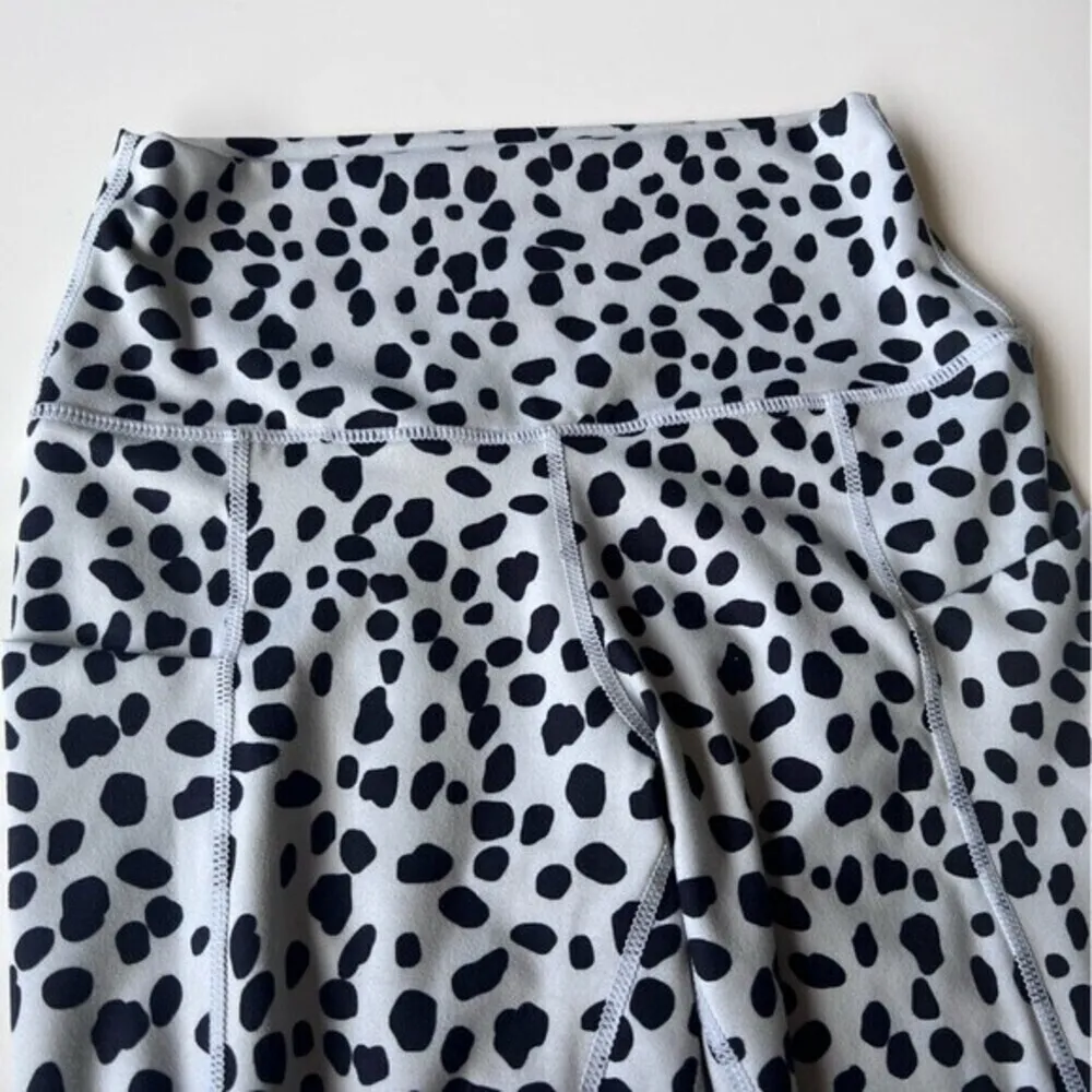 Sunzel Athletica workout high waist leggings sport yoga Gym with two pockets. Silver Size undefined - Image 5