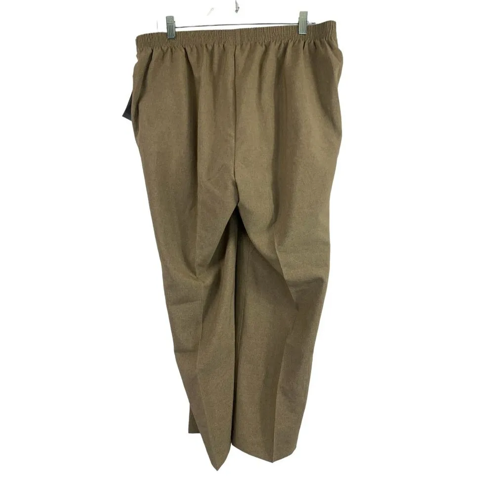 Allison Daley Women's Taupe Dress Pants - Image 2