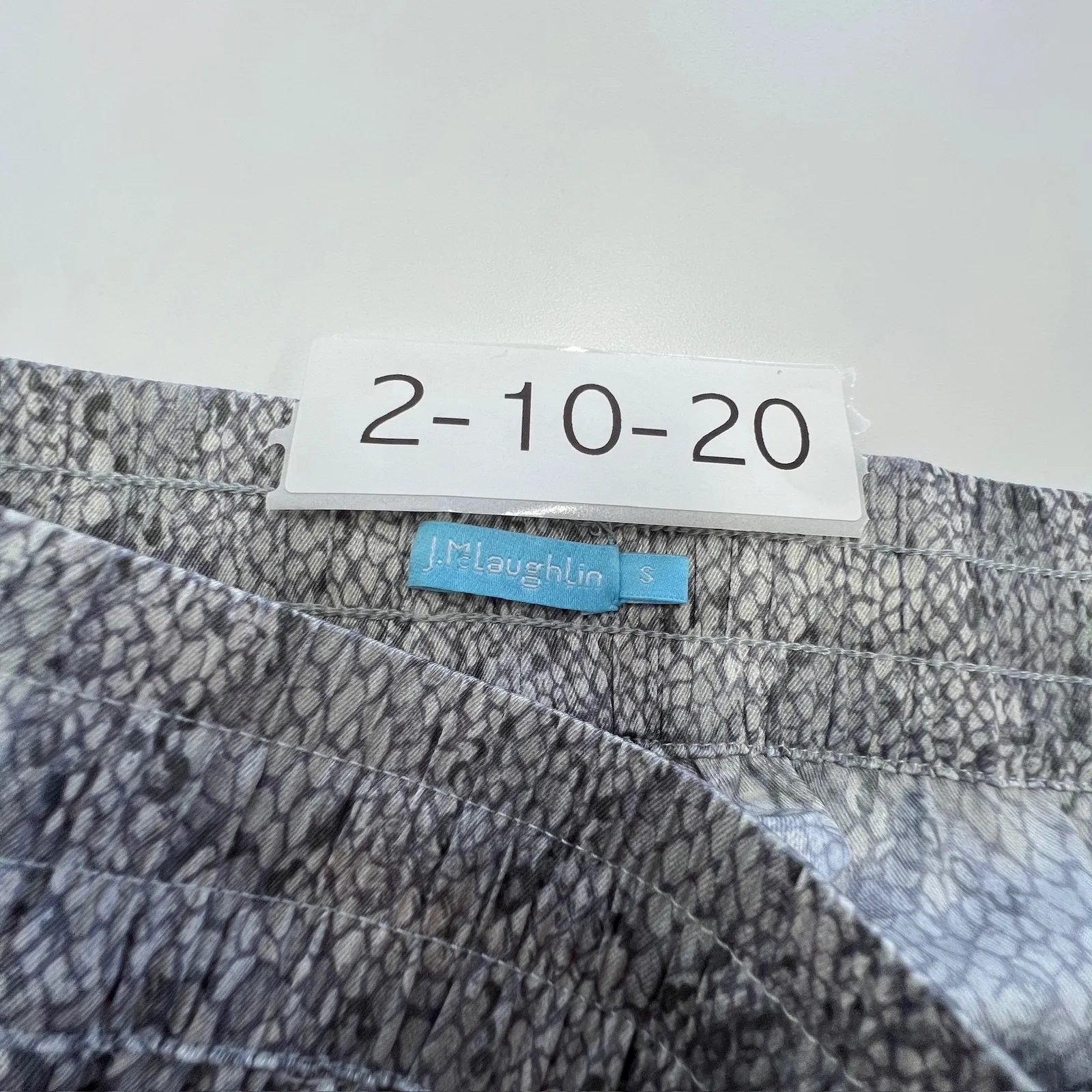 J. McLaughlin  Pants‎ Womens Small Snakeskin Print Drawstring Lightweight Lounge - Image 5