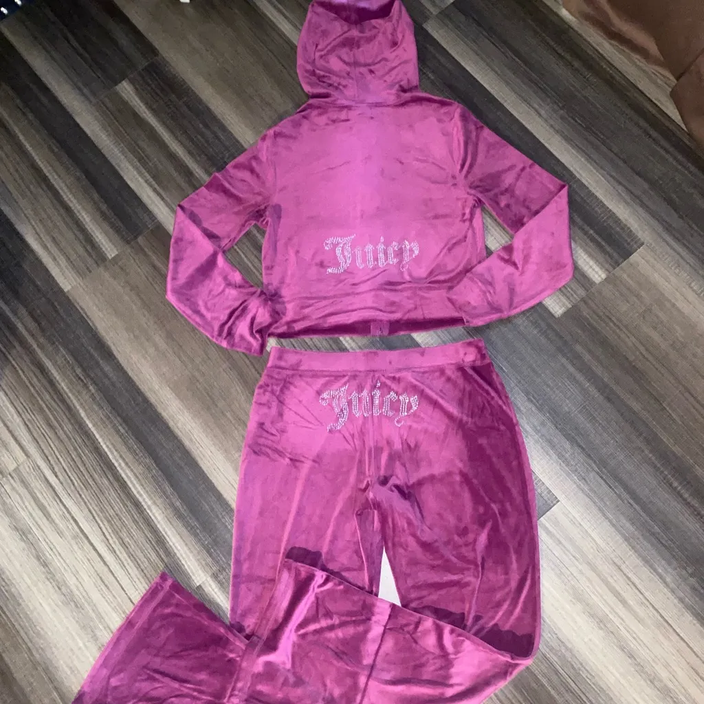 Juicy Couture  Velour  Set in Purple y2k - Image 11
