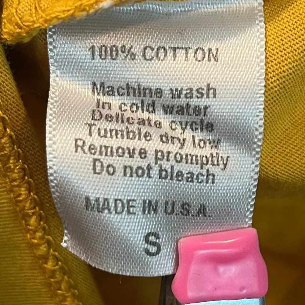 Rare Sugarhigh Lovestoned Size Small Marigold Yellow Aries Graphic Print T - Image 10