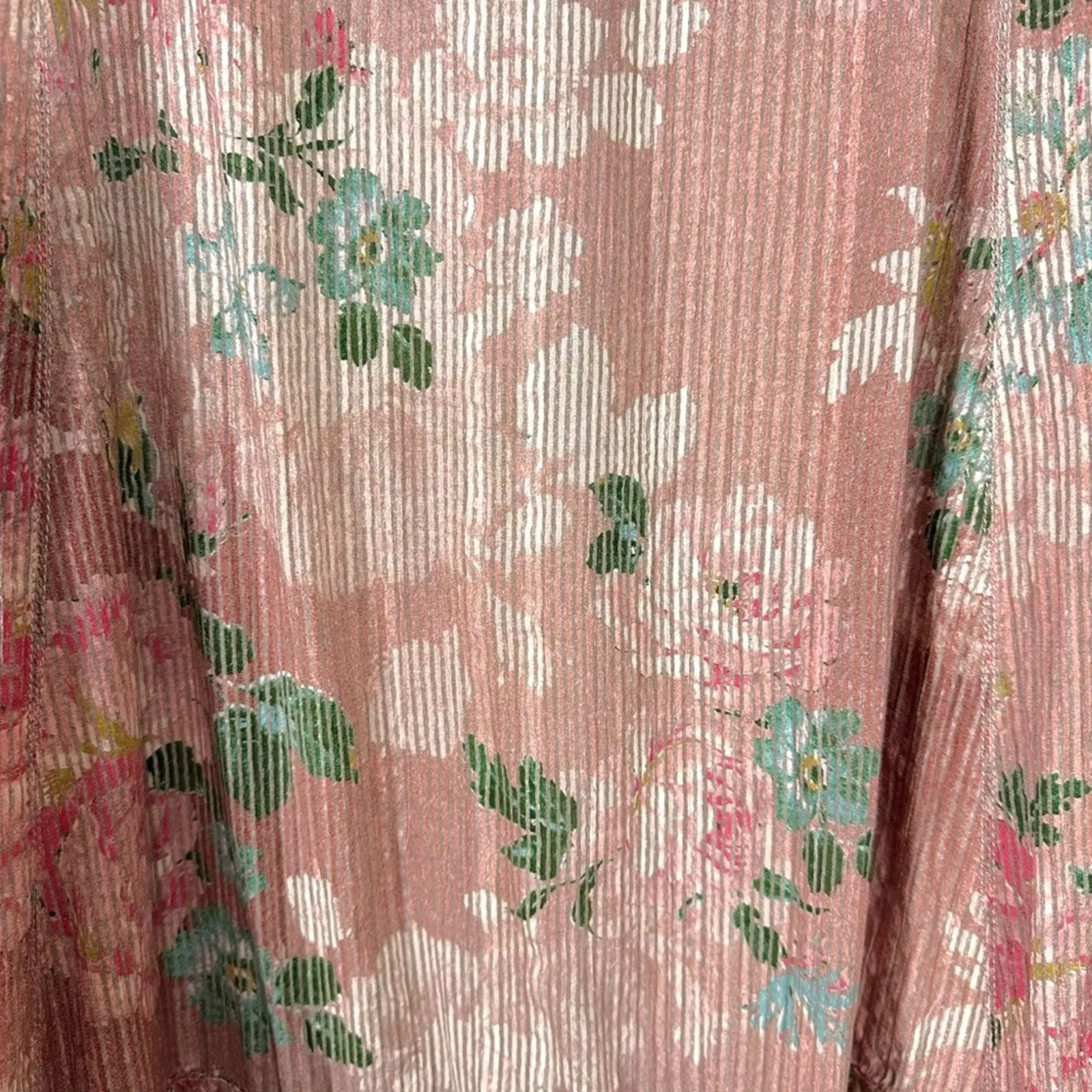 Free People Ethereal Dainty Cottage Bordeaux Floral Maxi Skirt Size Small - Image 14