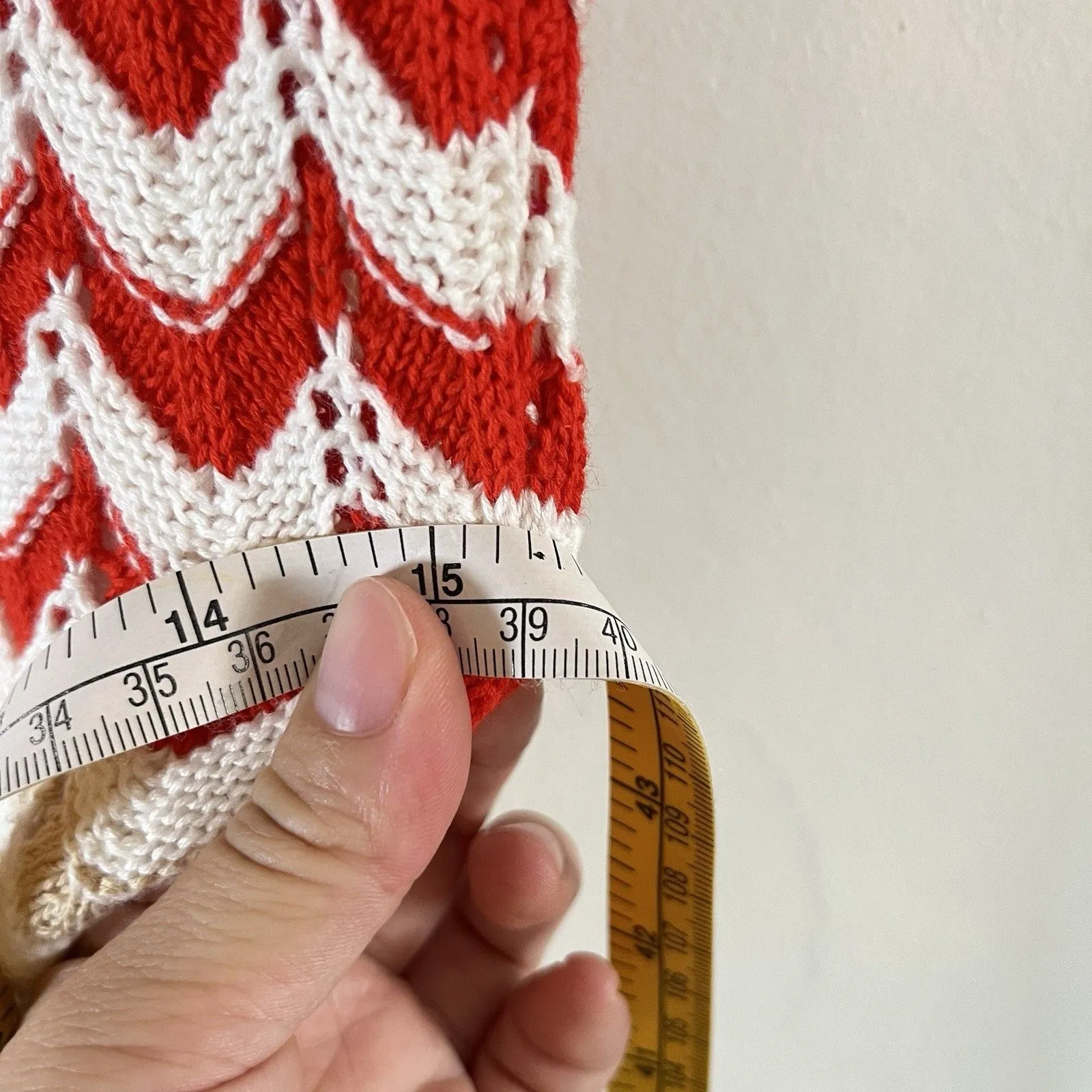 Rachel Zoe Crochet Maxi Dress Womens X-Small Zig Zag Colorful Festival Beach - Image 7