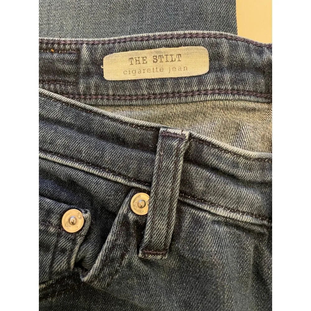 AG Adriano Goldschmied 'the Stilt' Cigarette Slim Fit Jeans 29R - Image 7