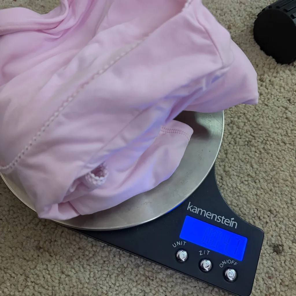 SKIMS Fit Everbody Picot Long Sleeve Onesie, Small, Cherry Blossom (Light Pink) - Image 13