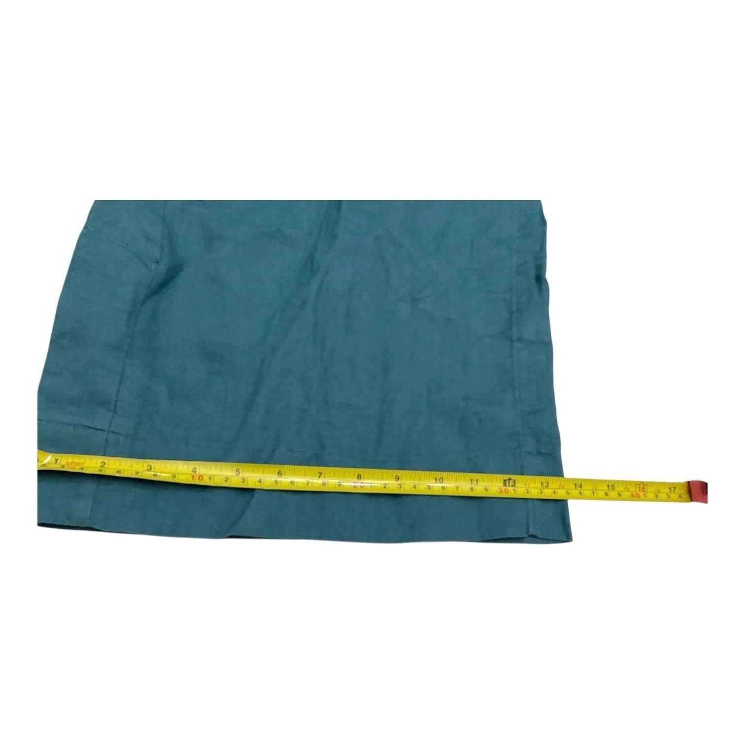 Athleta Playa Linen Wide Leg Crop Pants Womens Size 4 Teal NWT - Image 9