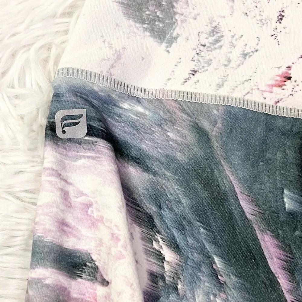FABLETICS Lillian Salar Watercolor Compression Legging Small Mesh Athletic - Image 11