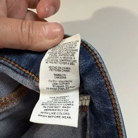 Free People Bell Bottom Jeans Size W 30 | 70's Retro | Boho | Festival | Western - Image 11