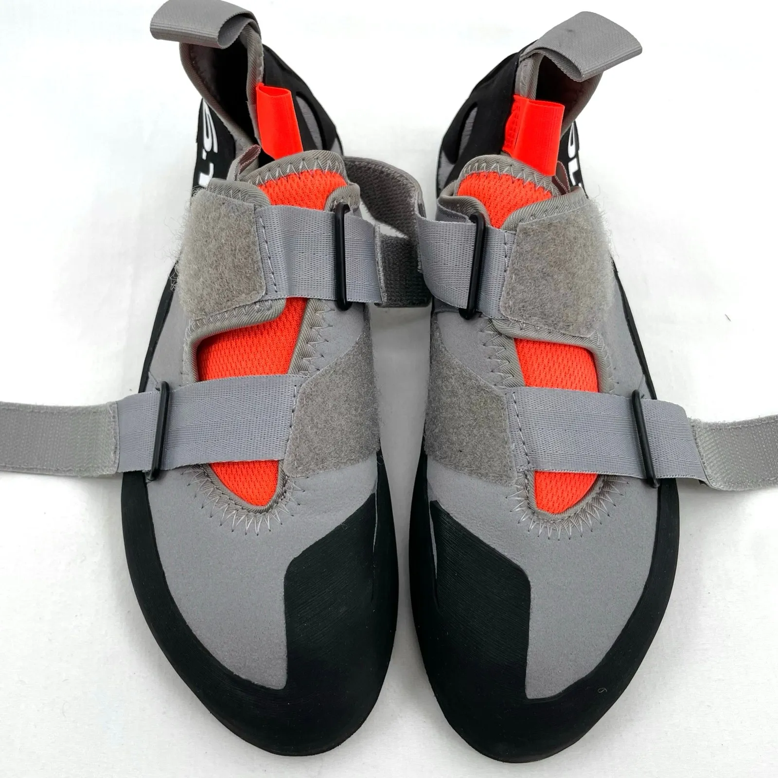 adidas Climbing Shoes Five Ten Kirigami Grey Orange Black Rock Gym EE8948 Size 9 - Image 4