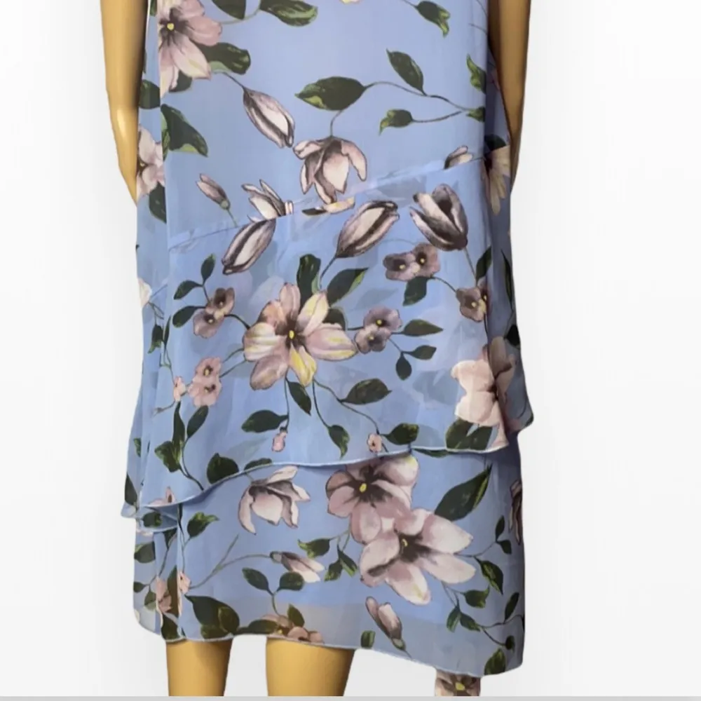 Soft Surroundings TieredSleeveless Floral Dress TL - Image 7