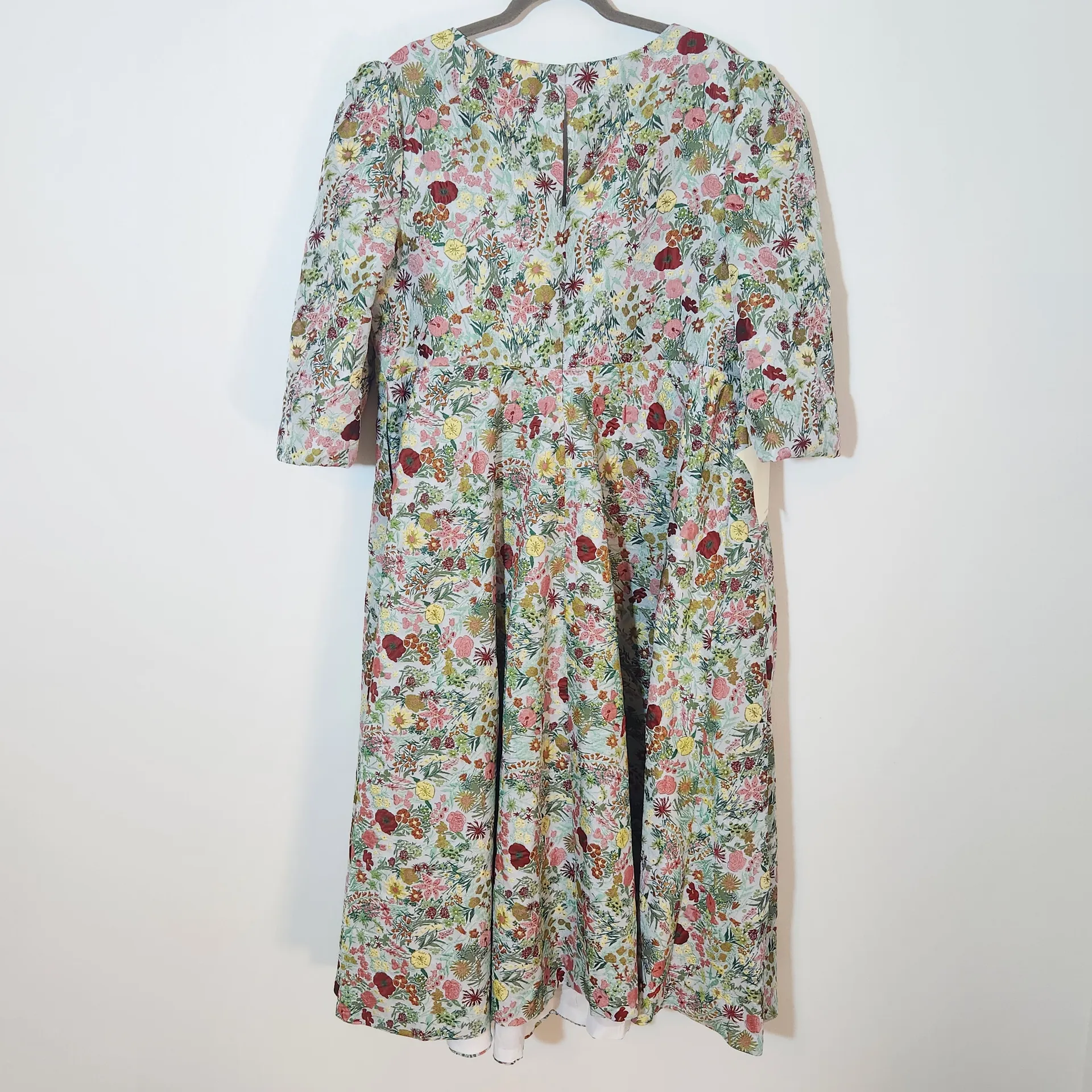 TS Couture LanTing Floral Multicolor Maxi Formal Dress NWT Wedding Guest Dress Pink Size 3X - Image 5