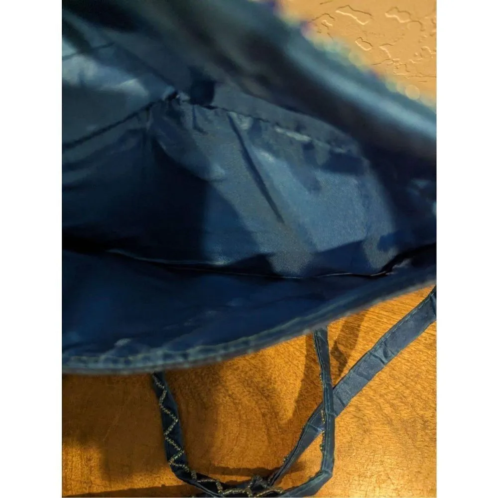 Vintage mcm seed pearl purse beaded - Image 4