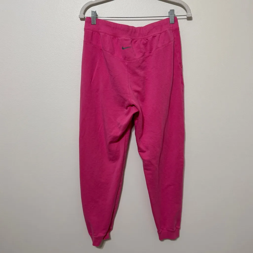 Nike Yoga Jogger Size Medium Dark Pink Women’s Sweatpants - Image 5