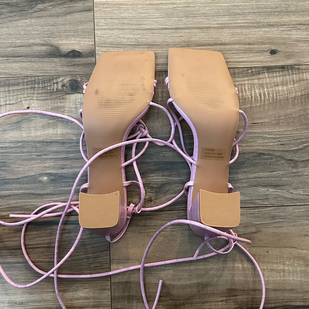 PrettyLittleThing Strappy Heels - Image 5