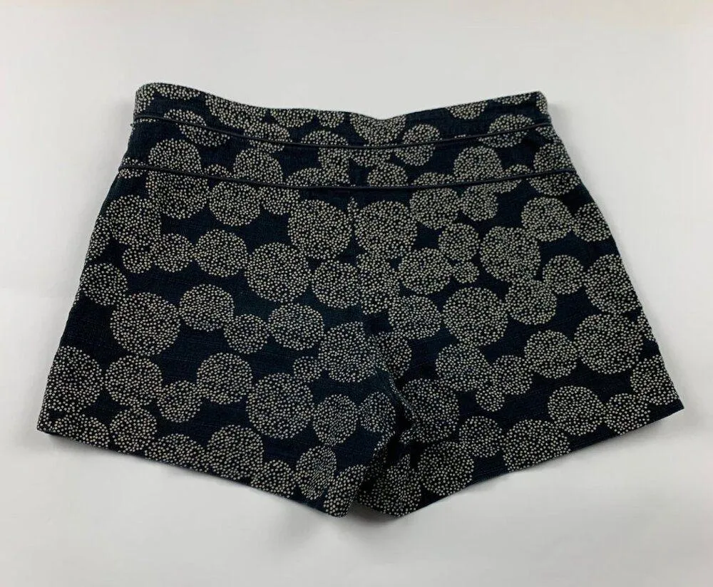 Cartonnier Black Dot Printed Canvas Side Zip Shorts 4 - Image 6