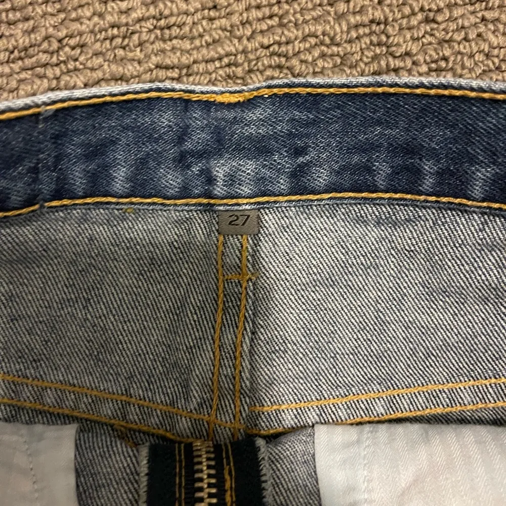 💛CARMAR Los Angeles Mini Skirt Denim, Size 27 Blue - Image 3