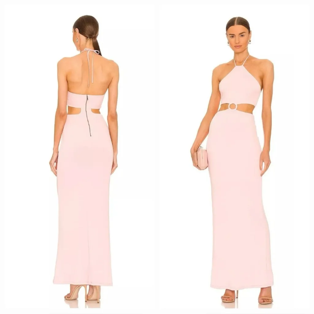 Alice + Olivia Marguerite Cutout Dress in English Rose/Pink, Size 2, NEW w/Tag - Image 11