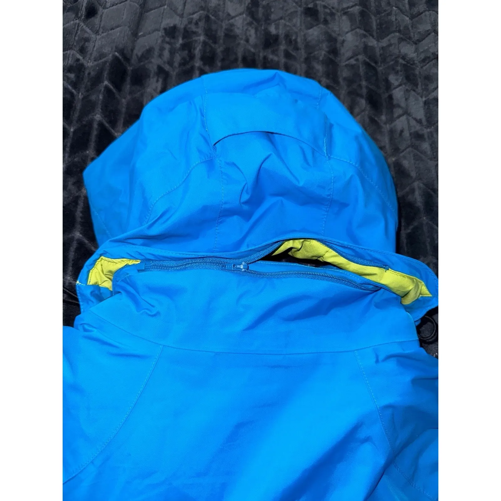 Columbia Women's Blue Jacket Full Zip‎ Hooded Omni Tech Size X-Large - Image 9