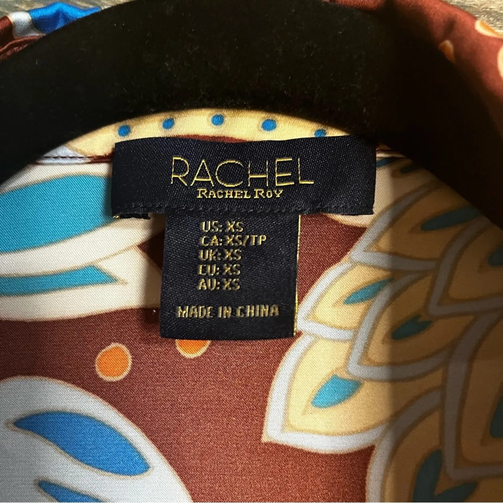 Rachel Zoe Floral Button‎ Up Shirt Dress Size XS - Image 9